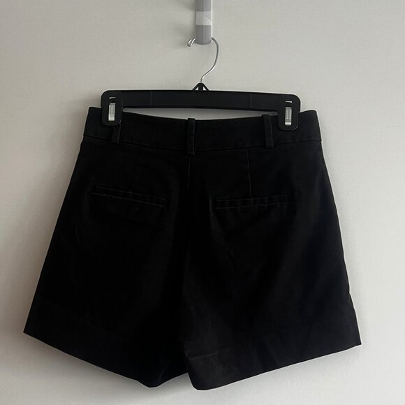 Frank and Oak Josephine High-Waisted Shorts in Black - Picture 3 of 10
